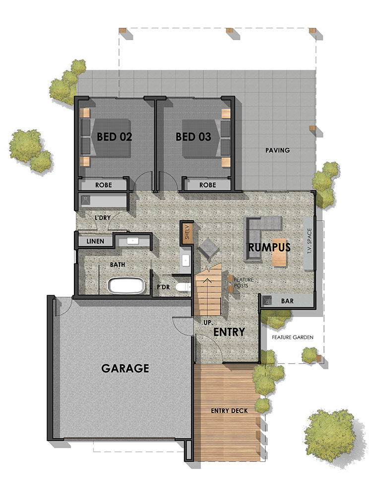 Mount Duneed 32 Display Home Ground Floor Plan