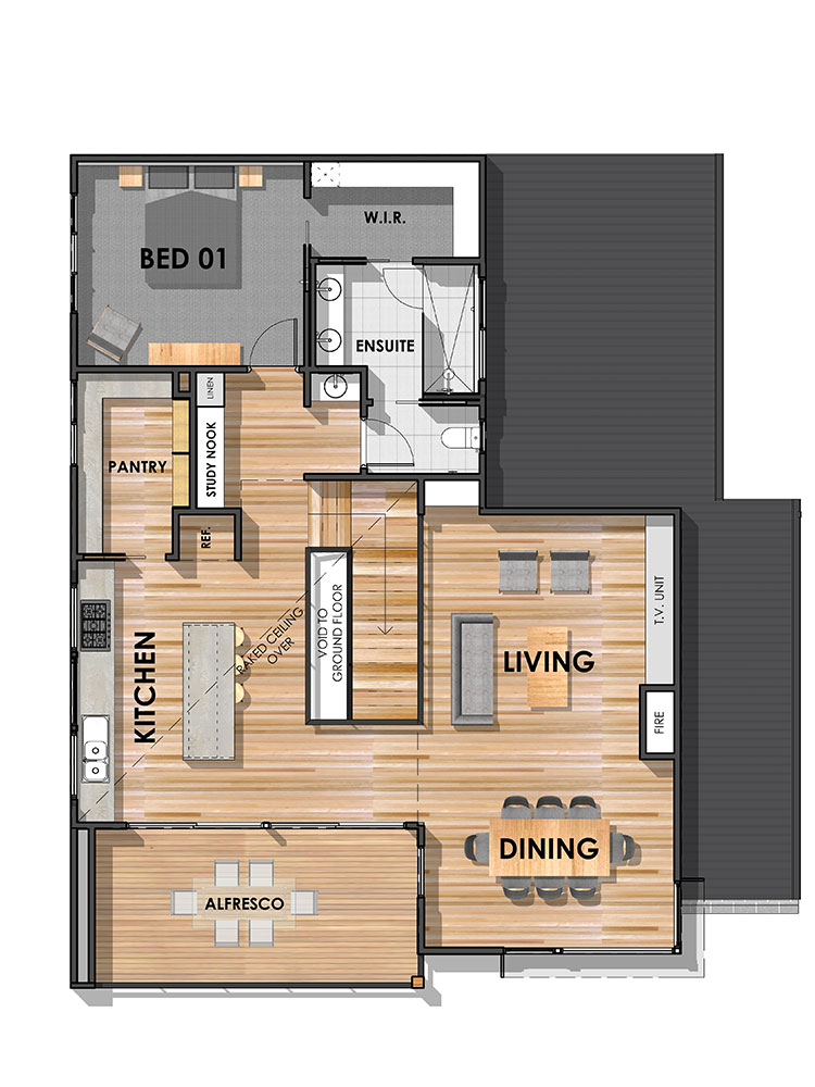 Surfcoast 32 First Floor Plan