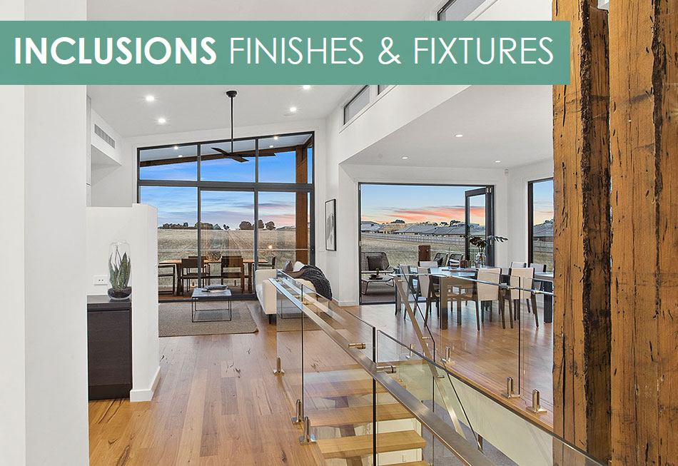 Comparing Builders Inclusions Lists - Pivot Homes Geelong