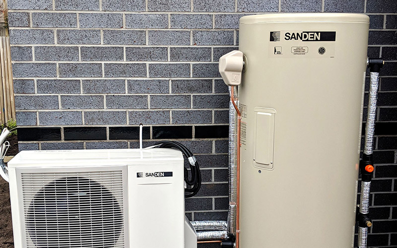 Solar Hot Water vs Heat Pump Hot Water Which is better for your new home build Sanden