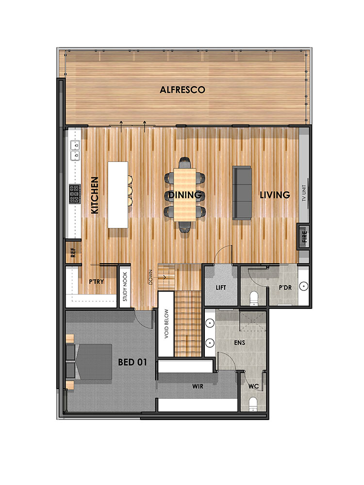 Torquay 41 VER 2022 First Floorplan